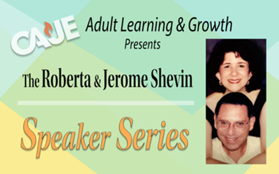 Shevin Speaker Series: Watson & Aronson (Adult Learning)